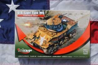 MIH726077 U.S. Light Tank M5 STUART 